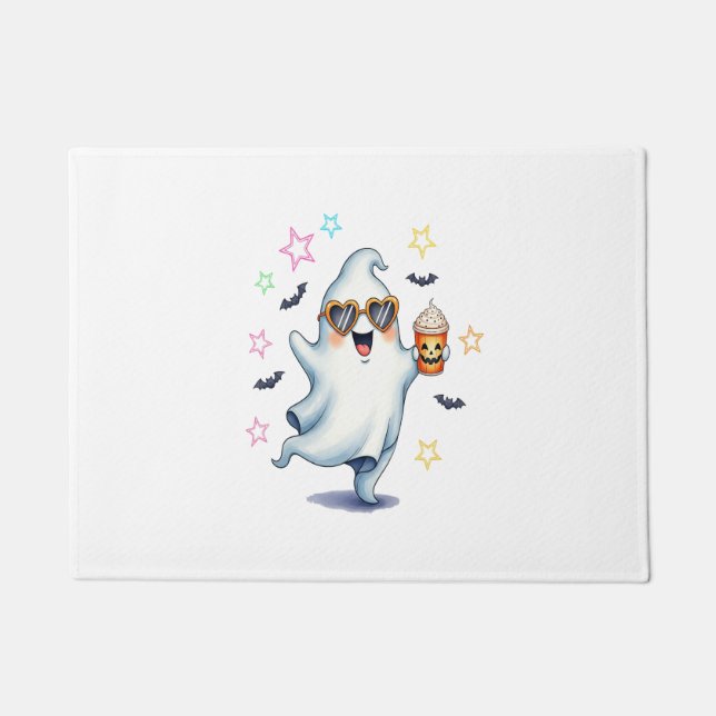 Felpudo Guay Ghost Halloween Vibes (Anverso)