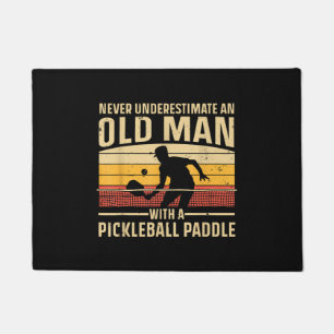 Felpudo Guay Pickleball Art Para Hombres Mujeres Paddle Pi
