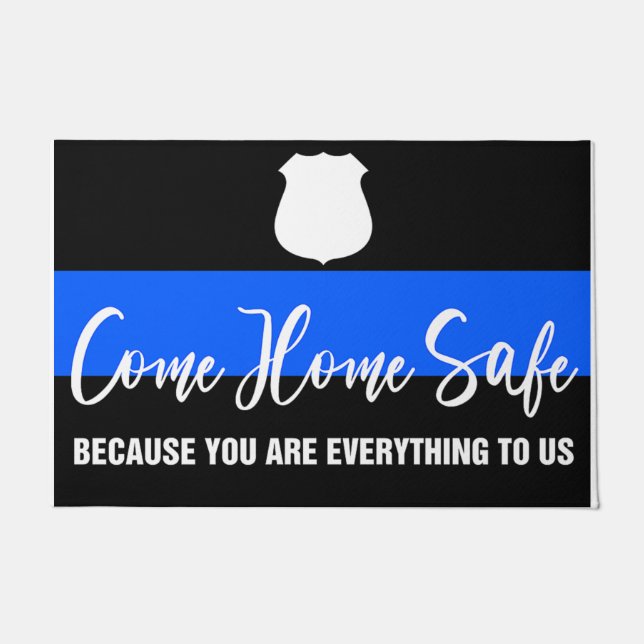 Felpudo Guay vuelve a casa con seguridad Doormat (Anverso)