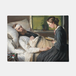 Felpudo Guerrero herido (por Elisabeth Jerichau-Baumann)