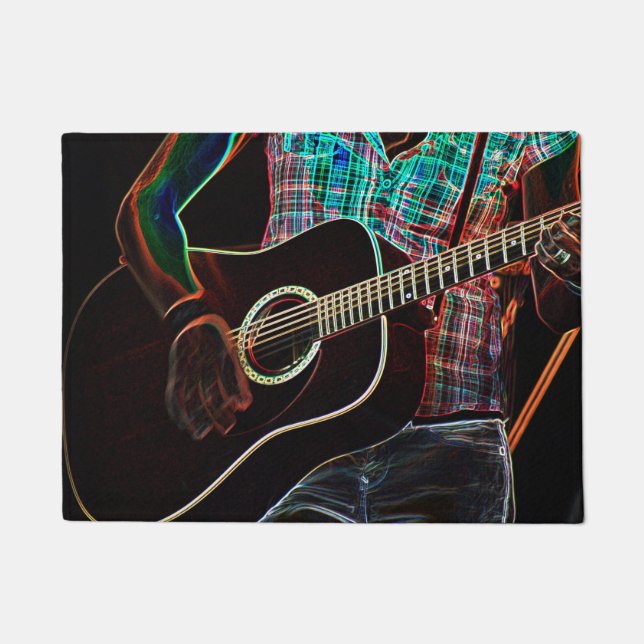 Felpudo Guitar 1 dmcna (Anverso)