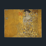 Felpudo Gustav Klimt - Adele Bloch-Bauer I<br><div class="desc">Adele Bloch-Bauer I de Gustav Klimt. Hermosa pintura de una hermosa mujer con una hermosa sonrisa. Pintado en colores dorados con valores artísticos del arte noveau. Disponible en diferentes ideas de regalo y productos maravillosos para los amantes del arte. Visita nuestra tienda para encontrar productos relacionados con esta obra de...</div>