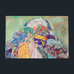 Felpudo Gustav Klimt - Bebé / Cuna<br><div class="desc">Bebé / Cuna - Gustav Klimt,  Petróleo en lienzo,  1917-1918</div>