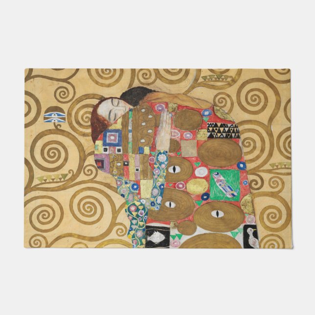 Felpudo Gustav Klimt - Complemento, Frisa Estúclet (Anverso)