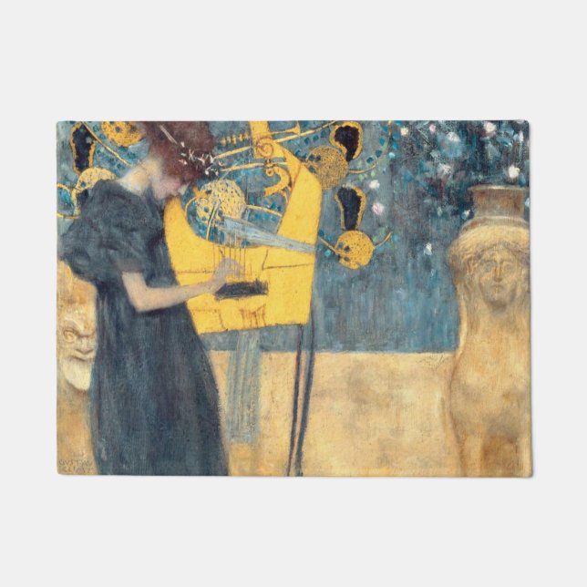 Felpudo Gustav Klimt Music (Anverso)