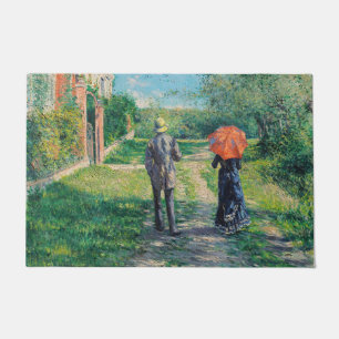 Felpudo Gustave Caillebotte - El camino cuesta arriba