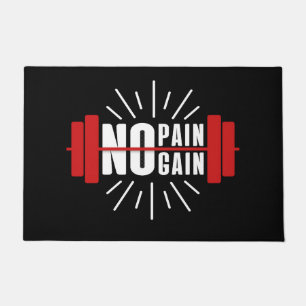 Felpudo Gym Door Mat No Dolor No Ganancia