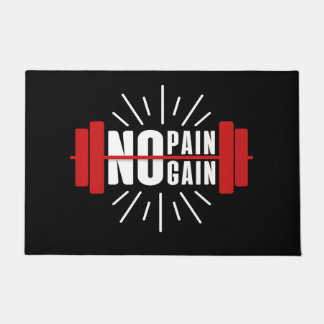 Felpudo Gym Door Mat No Dolor No Ganancia