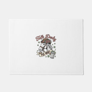 Felpudo Habla Derby Conmigo Caballo Mint Julep Camiseta Vi