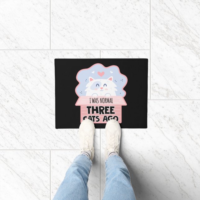 Felpudo Hace Tres Gatos Era Normal (Interior)