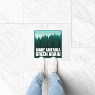 Felpudo Hacer que Estados Unidos vuelva a ser verde