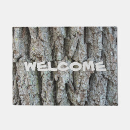 Felpudo Haga su propia estera de la puerta de roble de su