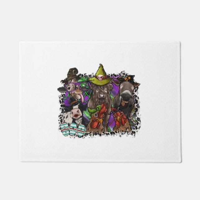 Felpudo Halloween animal (Anverso)