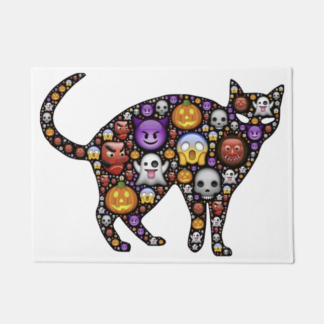 FELPUDO HALLOWEEN CAT (Anverso)