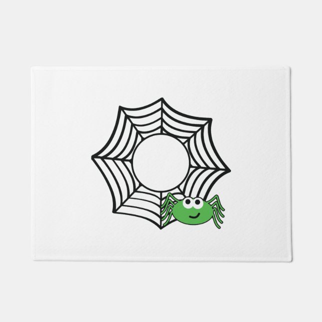 Felpudo halloween de araña (Anverso)
