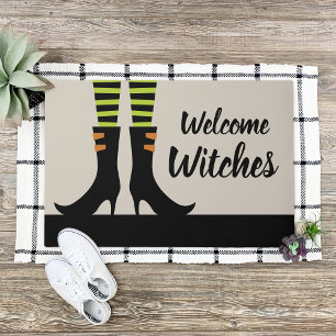 Felpudo Halloween de bienvenida para brujas