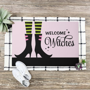 Felpudo Halloween de bienvenida para brujas