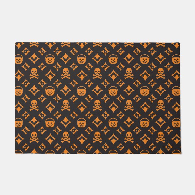 Felpudo ¡Halloween de diseño! Spooky Vuitton (Anverso)