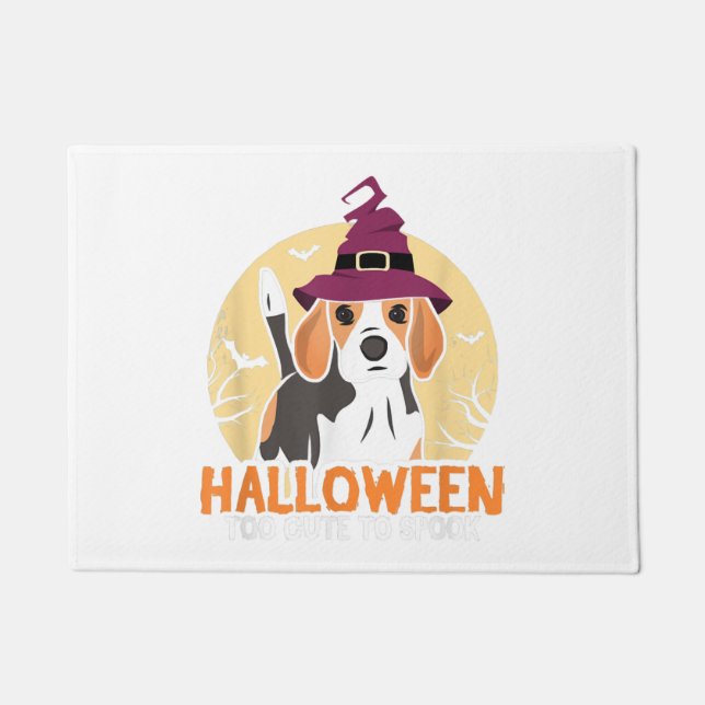 Felpudo Halloween de perros (Anverso)