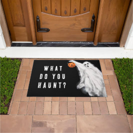 Felpudo Halloween divertida