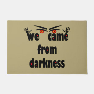 Felpudo Halloween divertido de temporada de fantasía