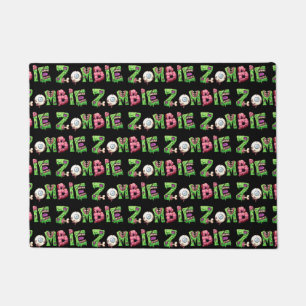 Felpudo Halloween Door Mat-Zombie