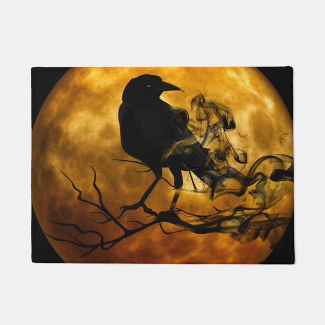 Felpudo Halloween Doormat-Raven (Anverso)