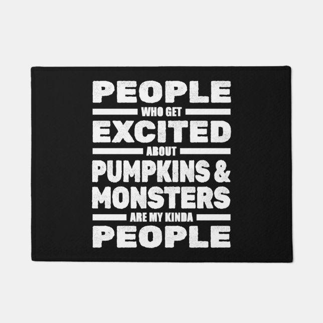 Felpudo Halloween es divertida (Anverso)