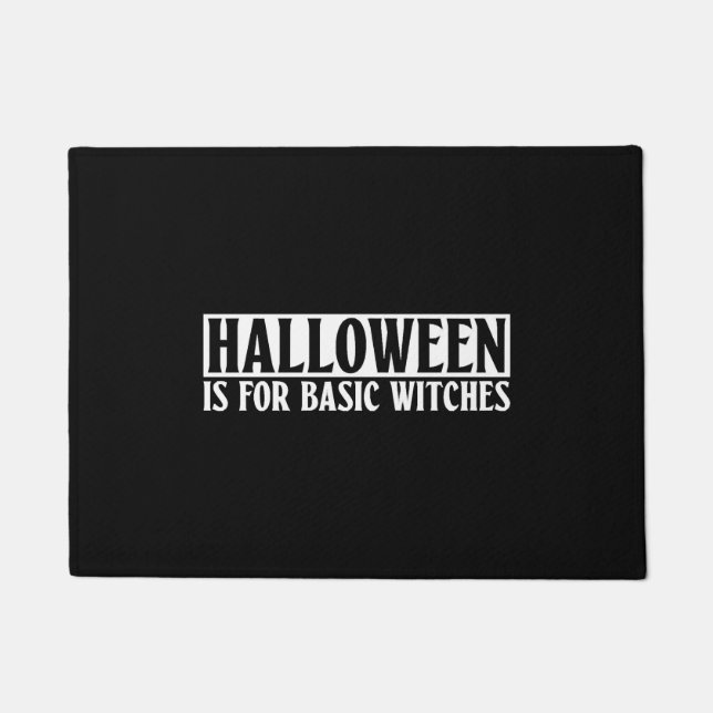 Felpudo Halloween Es Para Testigos Básicos - Halloween Gót (Anverso)