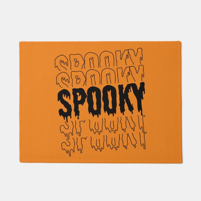 Felpudo Halloween espeluznante (Anverso)