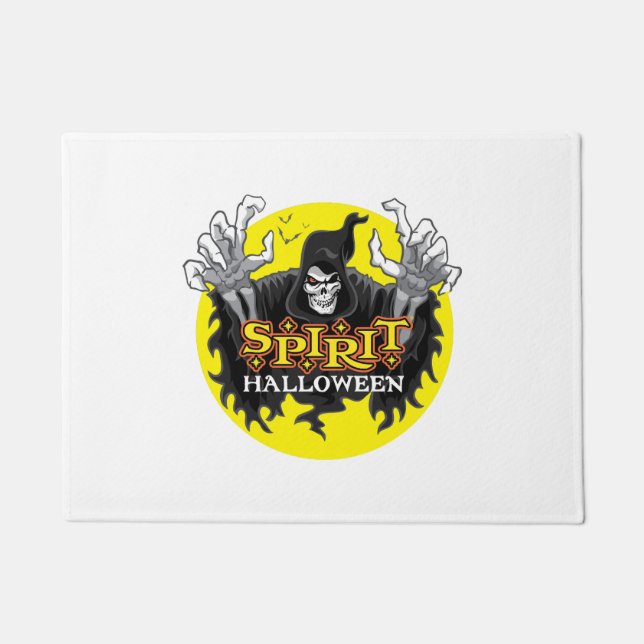 Felpudo Halloween espiritual (Anverso)
