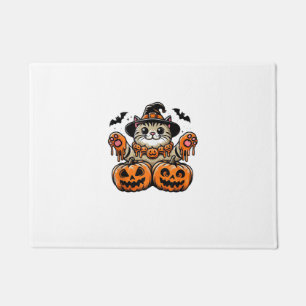Felpudo Halloween Funny Spooky Cat