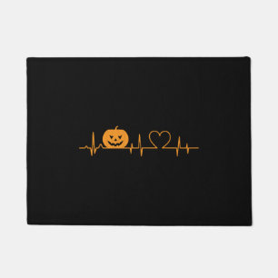 Felpudo HALLOWEEN Heartbeat Love Shirt