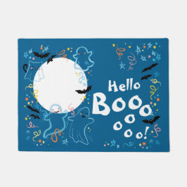 Felpudo Halloween Hola Boo niños lindos Door Mat