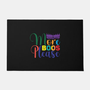 Felpudo Halloween Más Boos Por Favor Cumpleaños