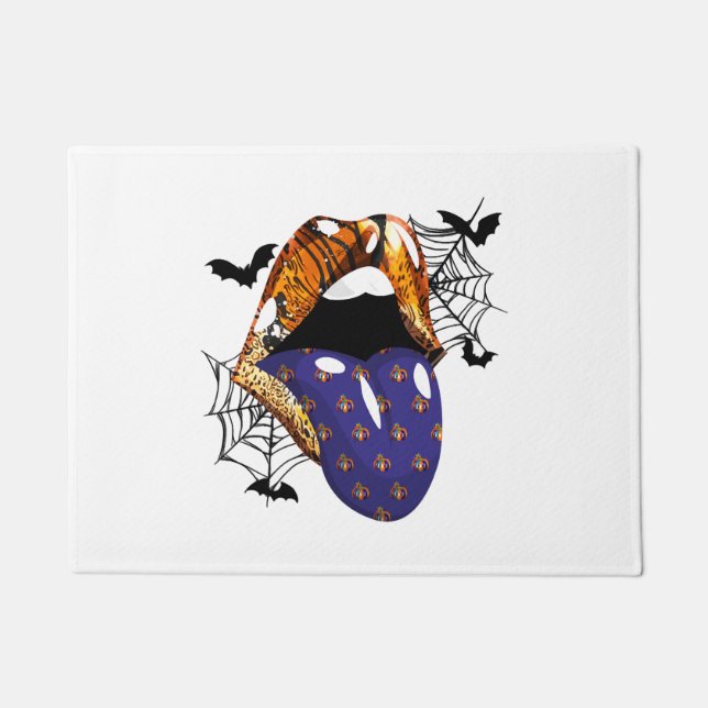 Felpudo Halloween Mouth (Anverso)