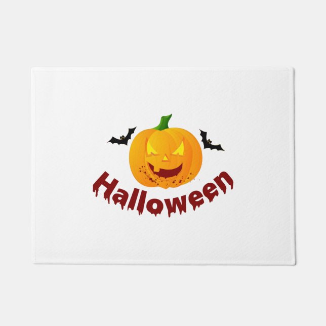Felpudo Halloween sangriento (Anverso)