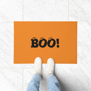 Felpudo ¡Halloween Scary Boo! naranja negro de eyeballs d