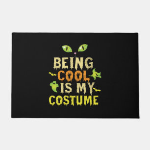 Felpudo Halloween Ser Guay Es Mi Costumbre Cumpleaños