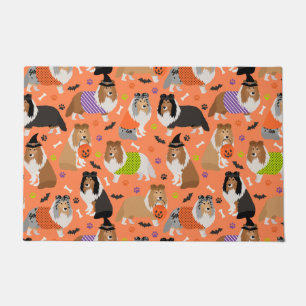Felpudo Halloween Shetland Sheepdog Sheltie