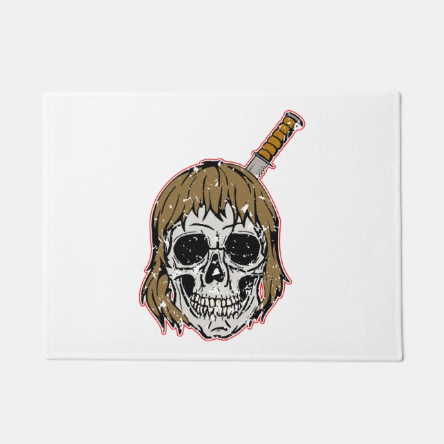 Felpudo Halloween - Skull (Anverso)