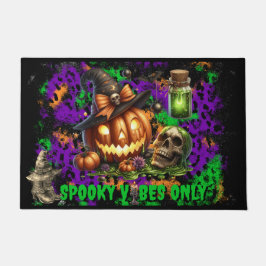 Felpudo Halloween Spooky Vibes Only Door Mat