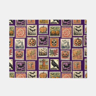 Felpudo Halloween Stamp Pattern Doormat