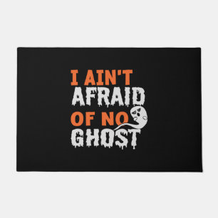 Felpudo Halloween temo que no haya cumpleaños fantasma