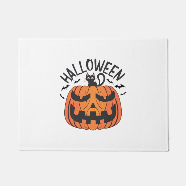 Felpudo Halloween vintage  (Anverso)