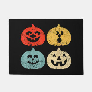 Felpudo Halloween Vintage Halloween Calabaza Mujeres, Homb