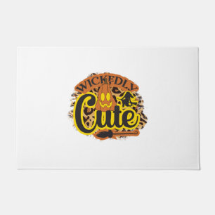 Felpudo Halloween Wickded Cute