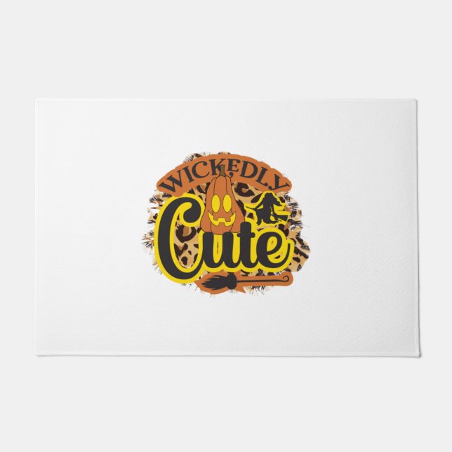 Felpudo Halloween Wickded Cute (Anverso)