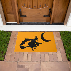 Felpudo Halloween Witch Silhouette