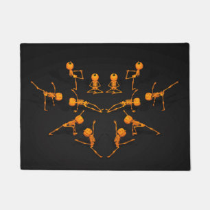 Felpudo Halloween Yoga Class